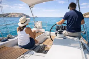 Viaggio su una barca