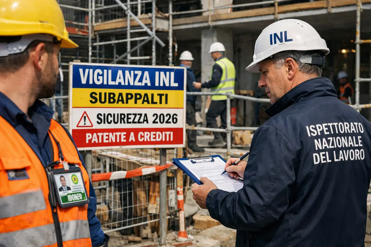 Addetti al cantiere che valutano le normative di sicurezza