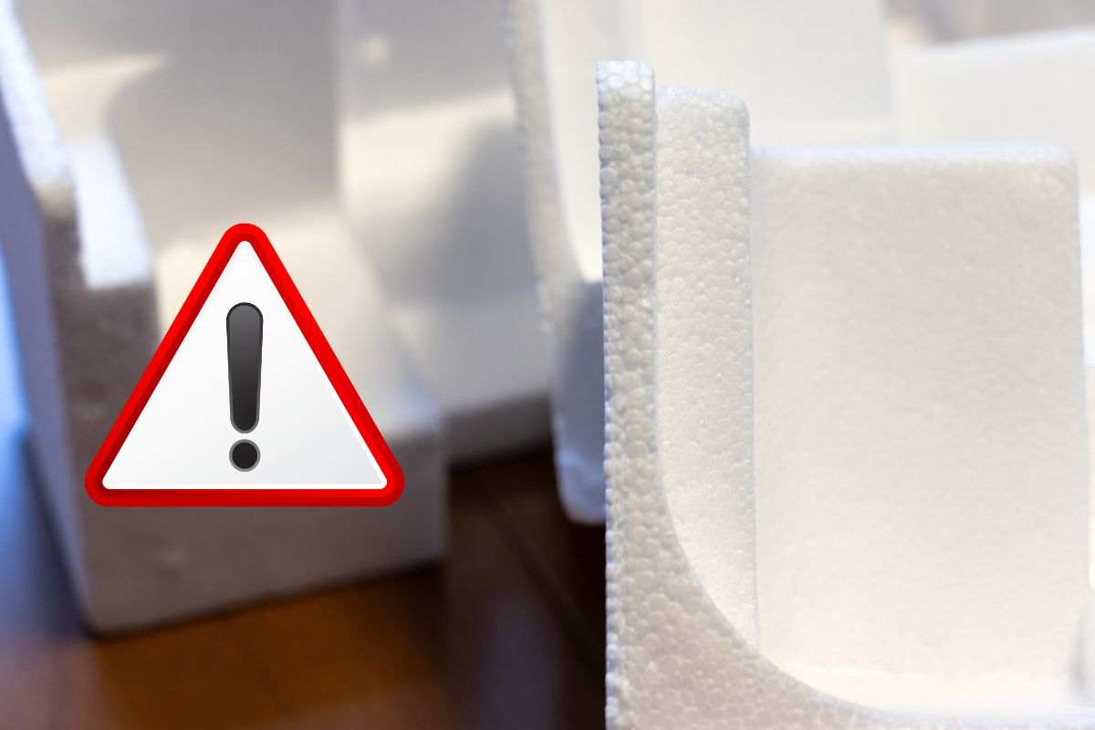 polisterolo ti arriva la multa se la butti nella plastica