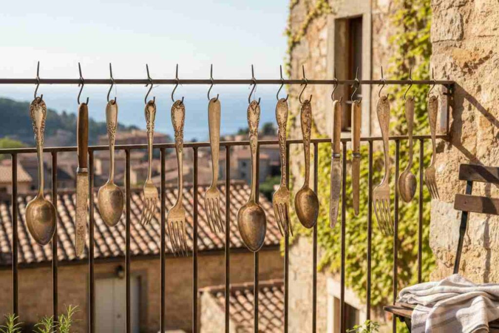 posate balcone trucco