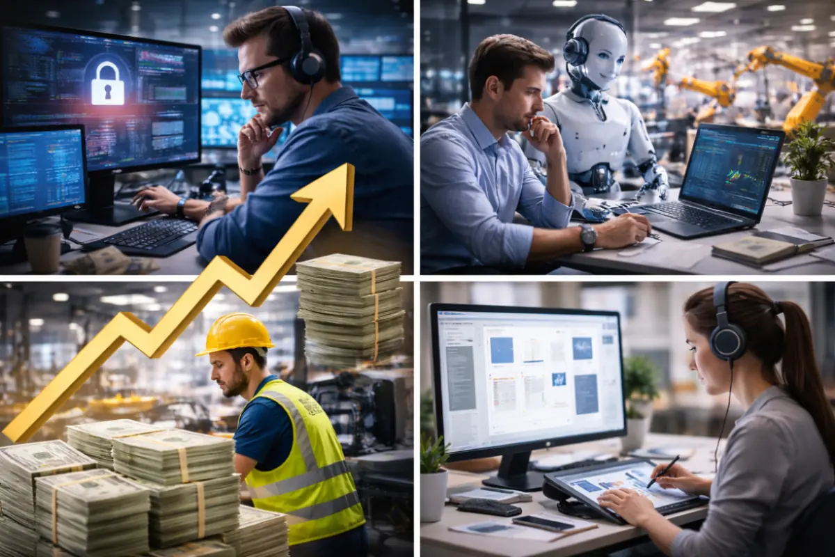 The professions that no one considered and today (in 2026) offer very high salaries