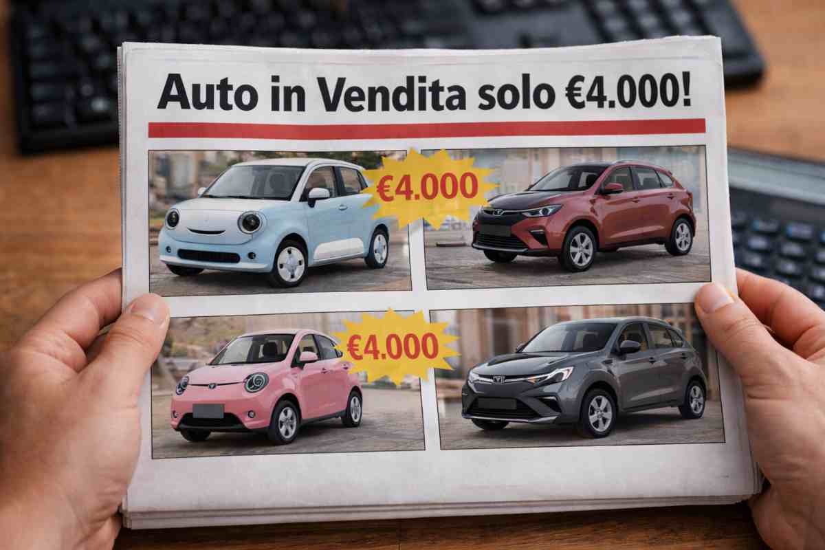 auto nuova a 4000 euro