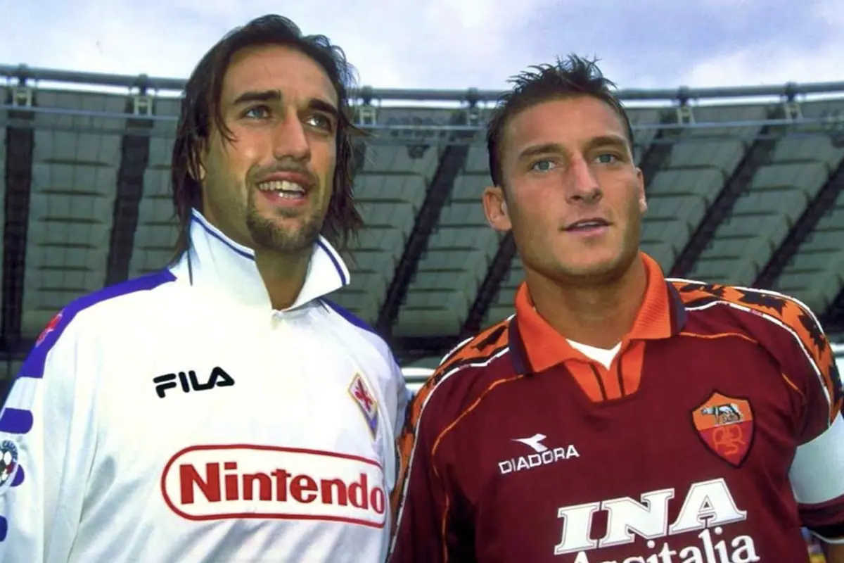 Batistuta e Totti