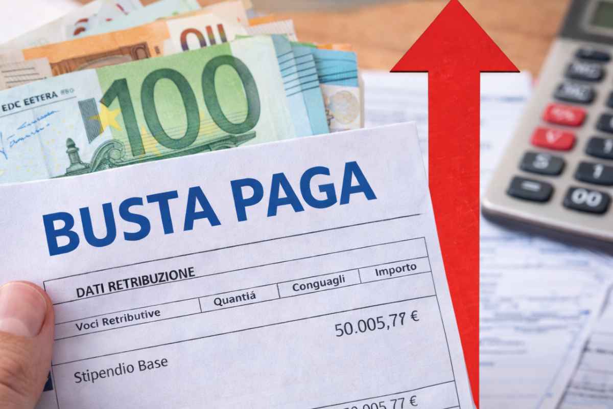 aumento in busta paga
