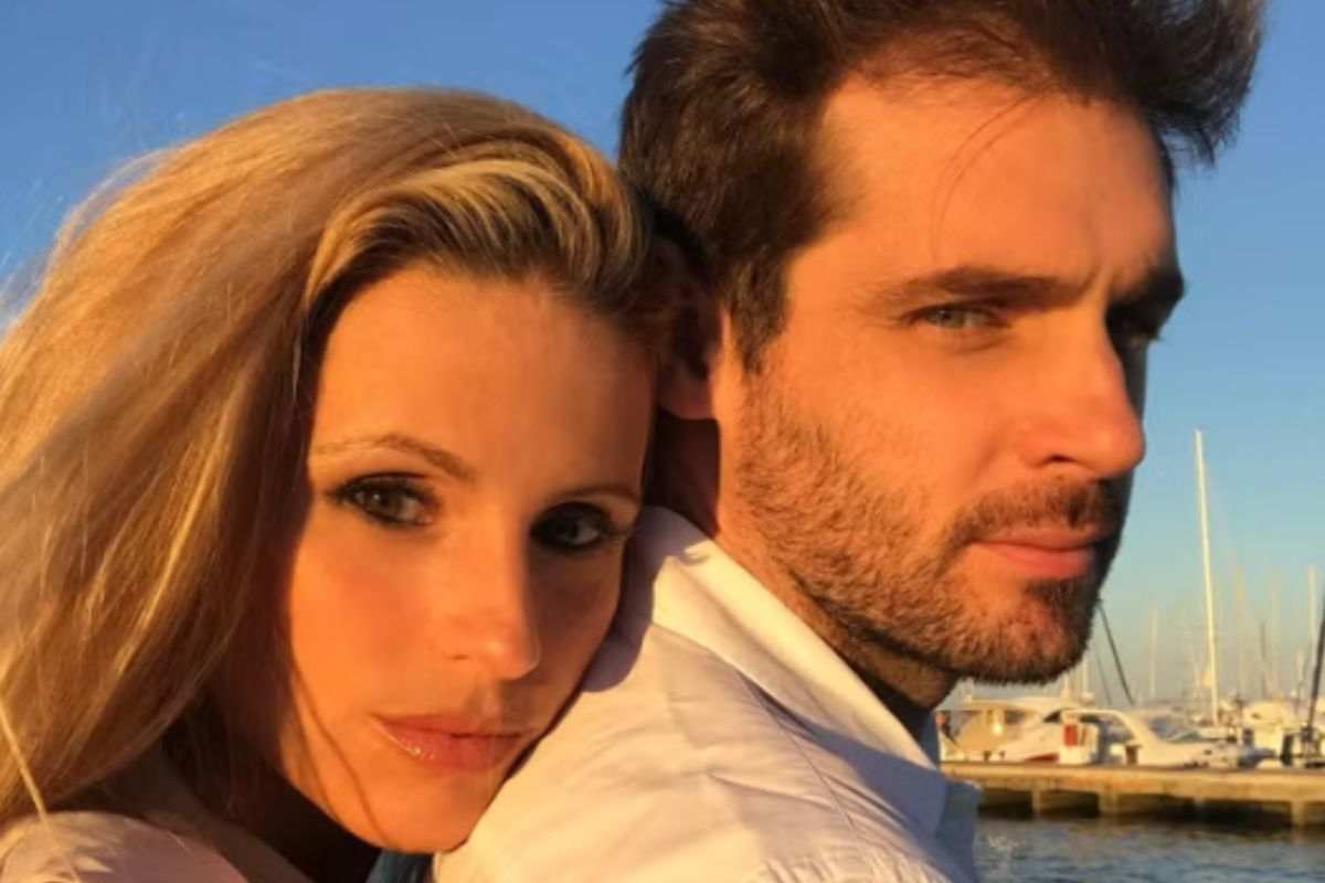 Tomaso Trussardi e Michelle Hunziker leonardo.it