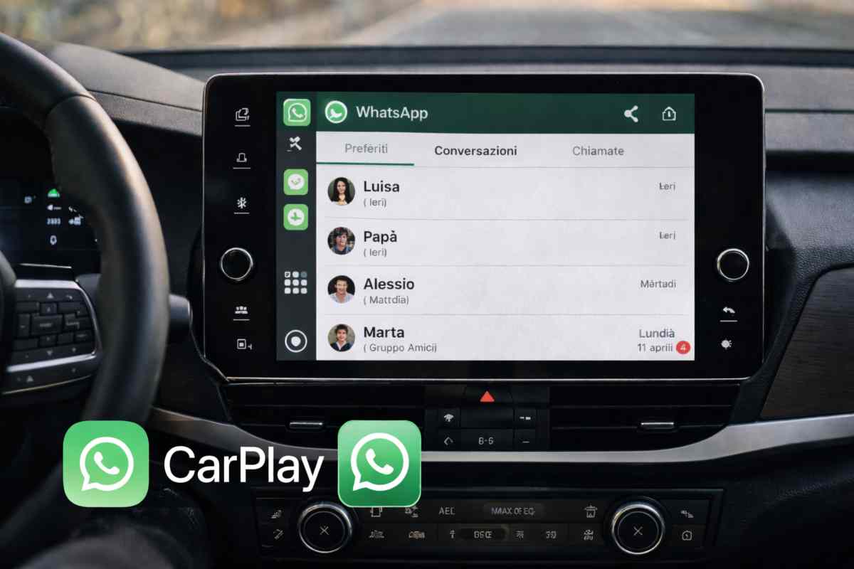 WhatsApp e CArplay, perché non si aprono le chat Leonardo.it