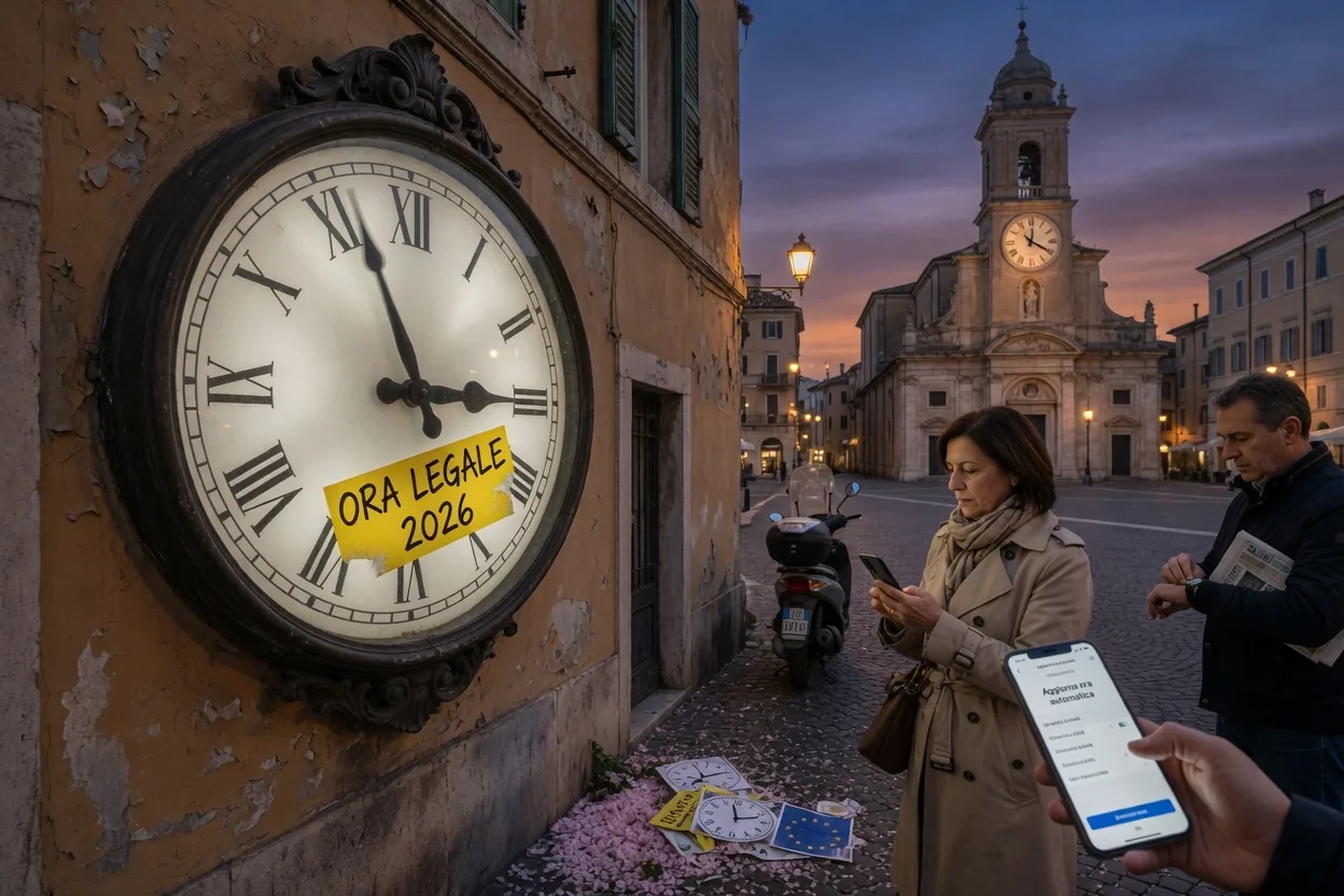 Cambio ora 2026, quando scatta in Italia: si dorme un'ora in più con le lancette indietro