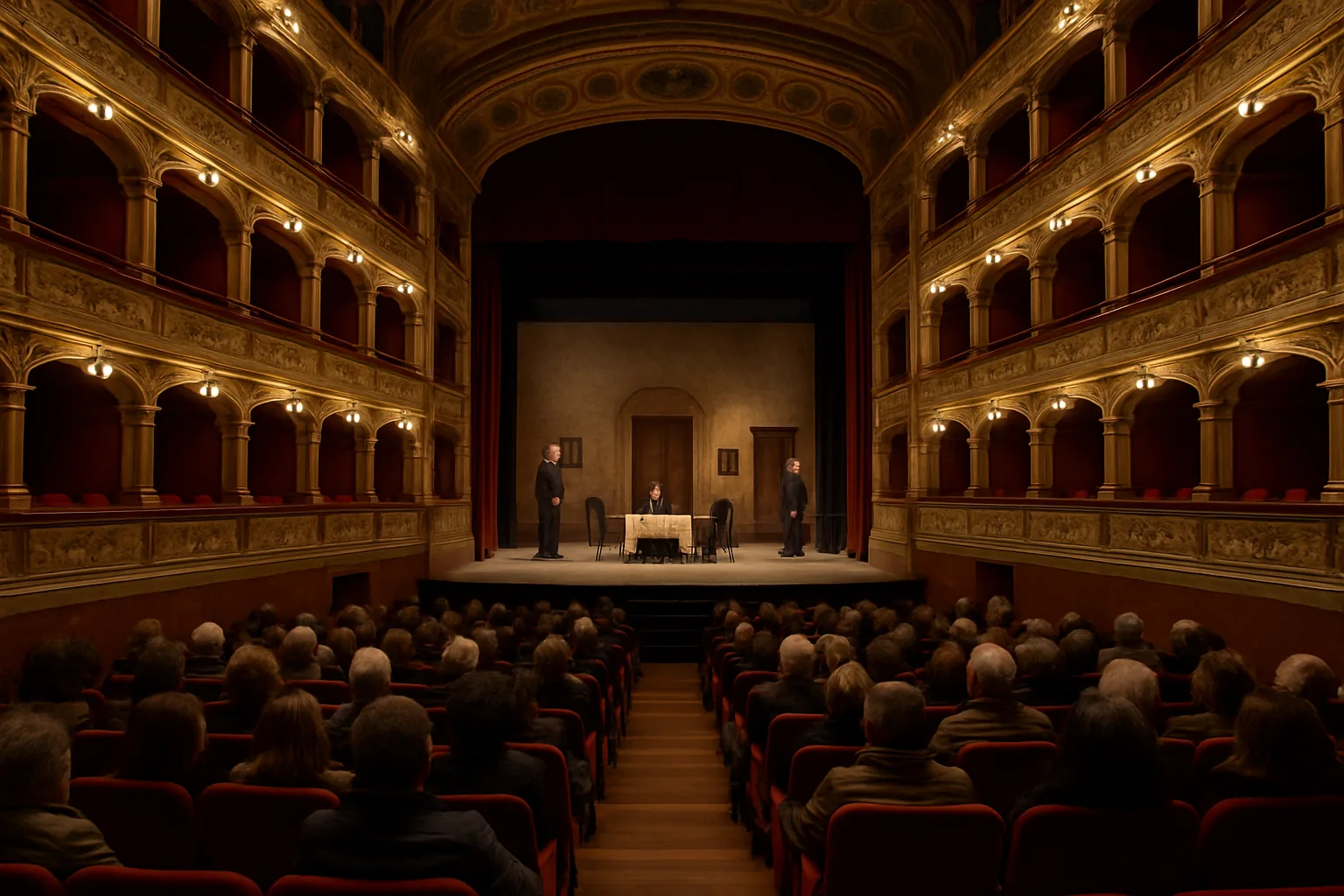 Teatro Valle di Roma riapre dopo 16 anni: il sipario si alza con Pirandello