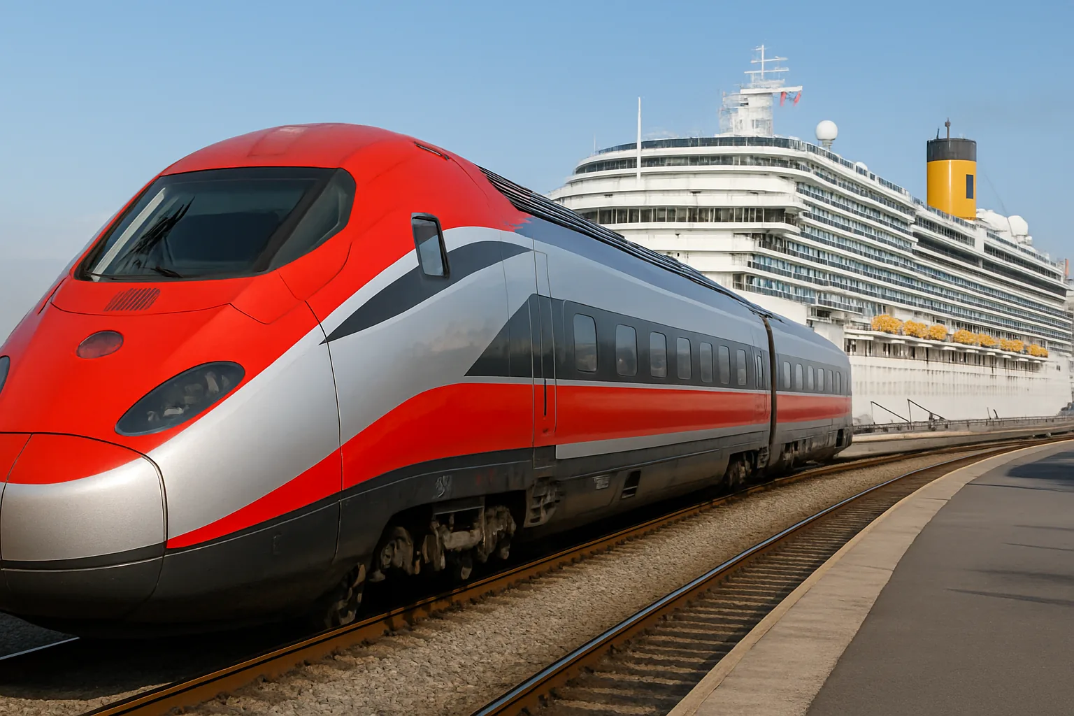 Trenitalia e Costa Crociere: il nuovo pacchetto treno e crociera in un acquisto