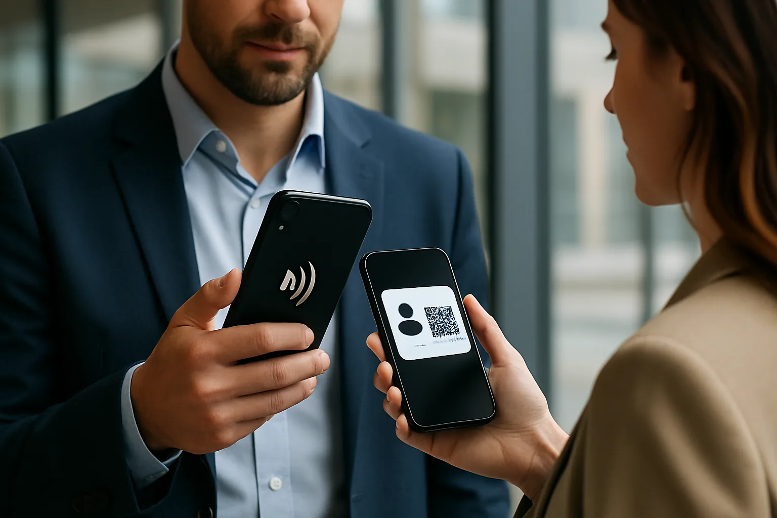 Biglietto da visita digitale aziendale: come QR code e NFC stanno sostituendo la carta (2)