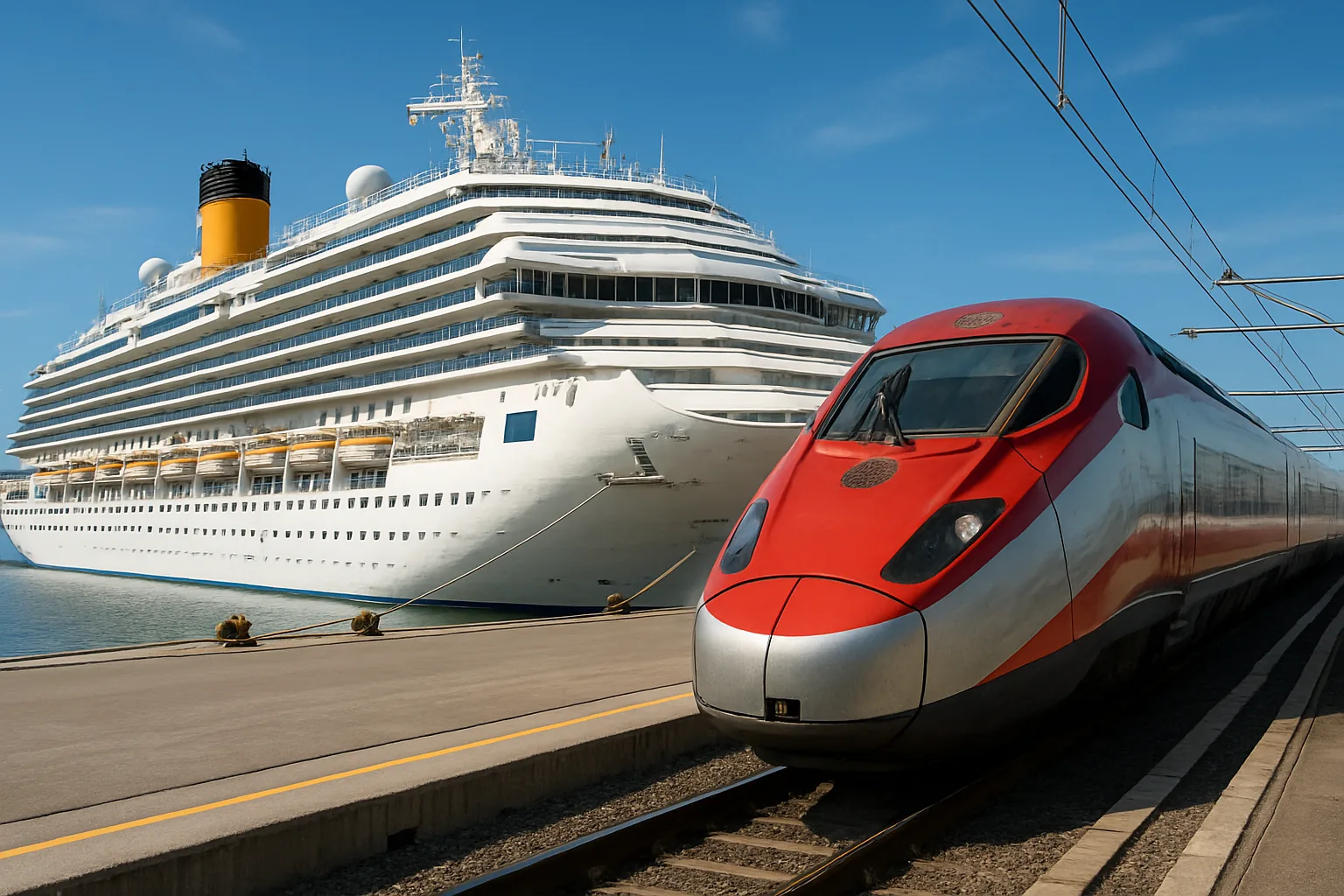 Trenitalia e Costa Crociere: il patto per la mobilità intermodale treno-crociera (2)