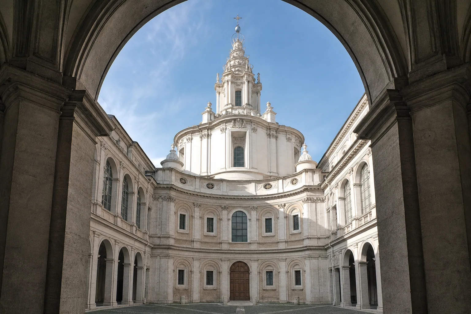 Sant'Ivo alla Sapienza riapre al pubblico: il capolavoro restaurato del Borromini